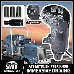 HCXLELD SimWayTech USB Shifter Knob for ATS & ETS2