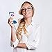 Pet Hair and Lint Remover + Ebook Gift Double Sided & Safe to Use on Any Fabric - Easy to Clean - Bonus Mini Travel Size - Reusable & Eco Friendly- No Refills Ever - For Home and Car and Dogs and Cats