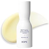 IOPE Retinol Super Bounce Serum | Korean Retinoid Eye Treatment for Anti-Aging, Beginner Friendly, Reduction in Fine Lines & Wrinkles, Firming and Rejuvenating, Daily Glow Routine, 1.69 Fl Oz. (50ml)