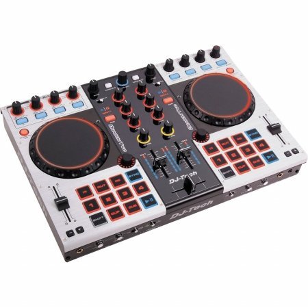 DJTECH DRAGONTWO Professional 4-Channel Digital DJ Controller and Mixer