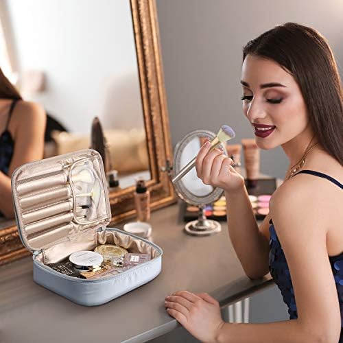 Mossio Portable Travel Makeup Beauty Bag Multifunction Cosmetic Organizer for Women Girls with Inner Pouch 7 Mossio Portable Travel Makeup Beauty Bag Multifunction Cosmetic Organizer for Women Girls with Inner Pouch