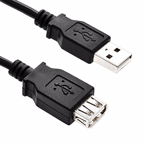 Splinktech Safekom Premium 2M 2.0 Male to Female Extension Cable Extender Data Transfer 480mps Lead For Printer, Modem, Flash Driver, Caddy, Card Reader, Keyboard, Mouse