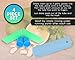 Juvale 4 Piece Set Garlic Peelers - Silicone Garlic Presser Roller, Easy Peeling Tube - Useful Kitchen Tools - Blue and Green, 4.75 x 1.25 Inches