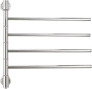 Toallero electrico Toallero Giratorio de Acero Inoxidable ...