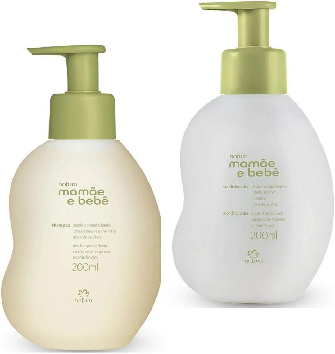 Combo Infantil Mamãe E Bebê Shampoo 200 ml+Condicionador 200 ml Amazon
