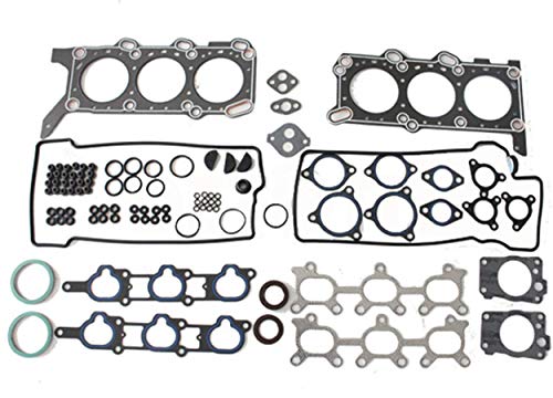 Head Gasket Set Fix Kit For 1999-2005 Chevrolet Tracker Suzuki Grand Vitara 2.5L V6 Engine Code H25A DOHC Graphite