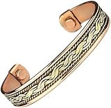 Men Women Magnetic Therapy Pure Copper Bracelet Arthritis Anti Inflamattory Healing Cuff Golf Bangle Mcb14 (1)