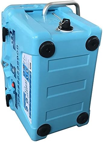 nICE Soft Easy Grip Handle Durable 20 qt. Ice Blue Indoor Outdoor Cooler, Great For Jobsite, Campsite, Backyard, Wilderness, Truck Bed or Fishing/Boating, Travel By