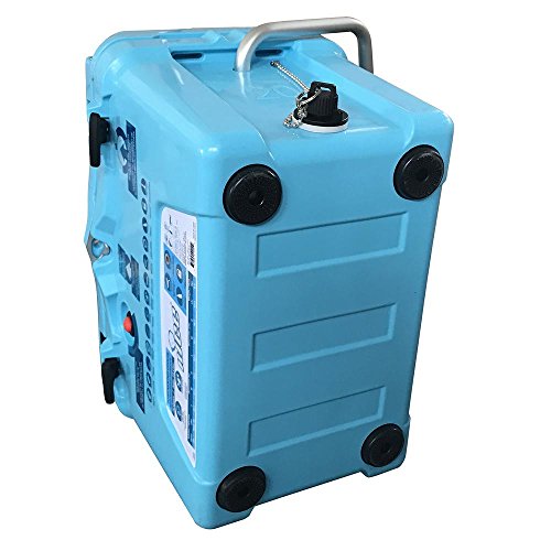 nICE Soft Easy Grip Handle Durable 20 qt. Ice Blue Indoor Outdoor Cooler, Great For Jobsite, Campsite, Backyard, Wilderness, Truck Bed or Fishing/Boating, Travel By