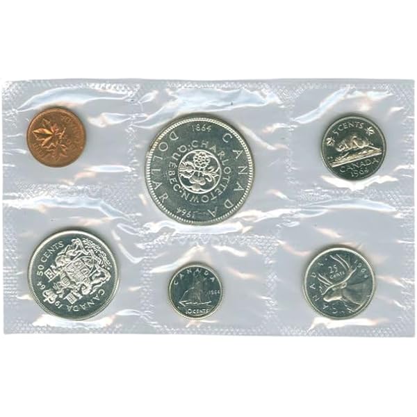 Royal Canadian Mint 1952-1977 $1 Queen Elizabeth II's Silver