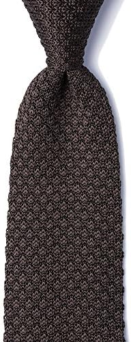 Men's Hipster 100% Silk Designer Classic Solid 2.75" Knit Knitted Tie Necktie Neckwear