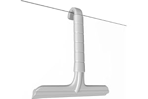 All-One-Piece Shower Squeegee for Glass Doors, Silicone Bathroom Squeegee for Shower Glass, Window Cleaning Tool for Tile Wal