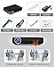 WOWOTO H8 Video Projector DLP LED 1280x800 HD Support 1080P Android System WiFi & Bluetooth Home Theater Portable Mini Cinema Projectors 2500 Lumens (Warranty Included)