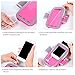 iPhone 6 Armband iPhone 6S Sports Armband- Badalink Running Armband Cell Phone Holder for Running Arm Band Case Strap Workout for iPhone 6 6S iPod Touch (Pink)