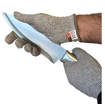 Palema® schnittfeste Handschuhe – Größe L, VE 1 Paar - Schnittschutz in der Küche, im Garten oder im Beruf - leistungsstark d