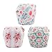 babygoal Reusable Swim Diaper for Girls, One Size Adjustable and Washable Swim Underwear fits Babies 0-2 Years and Swimming Lessons 3SD01