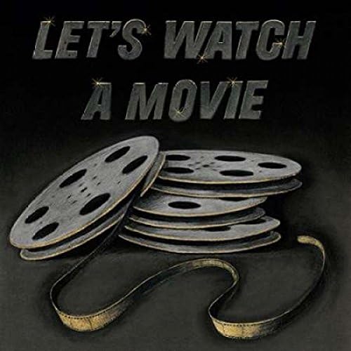 Amazon Com Posterazzi Lets Watch A Movie Poster Print By Wild Apple Portfolio 12 X 12 Posters Prints