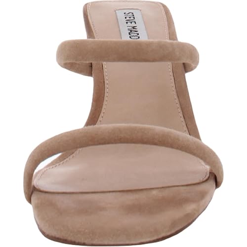 Steve Madden Women's Heeled Sandal, Tan Suede, in Bahrain