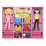 Toy Melissa & Doug LCI4940 - Abby amp; Emma Magnetic Dress UP Book