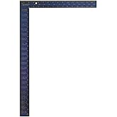 IRWIN Tools Framing Square, Hi-Contrast Aluminum, 16-Inch by 24-Inch (1794447), Blue