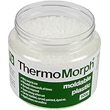 ThermoMorph - Moldable Plastic Pellets: Reheatable - Reusable - Remoldable - Crafting Plastic: Moldable Sculpting Plastic: Heat Pliable, Cool Hard