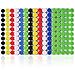 Miracle Market 600 Pcs (300 Pairs) of Colorful Hook and Loop Self Adhesive Fastener Dots | Sticky Back ¾” (20 mm) Diameter Heavy Duty Circles | Best for Home, Office, Classroom and Crafts | 6 Color