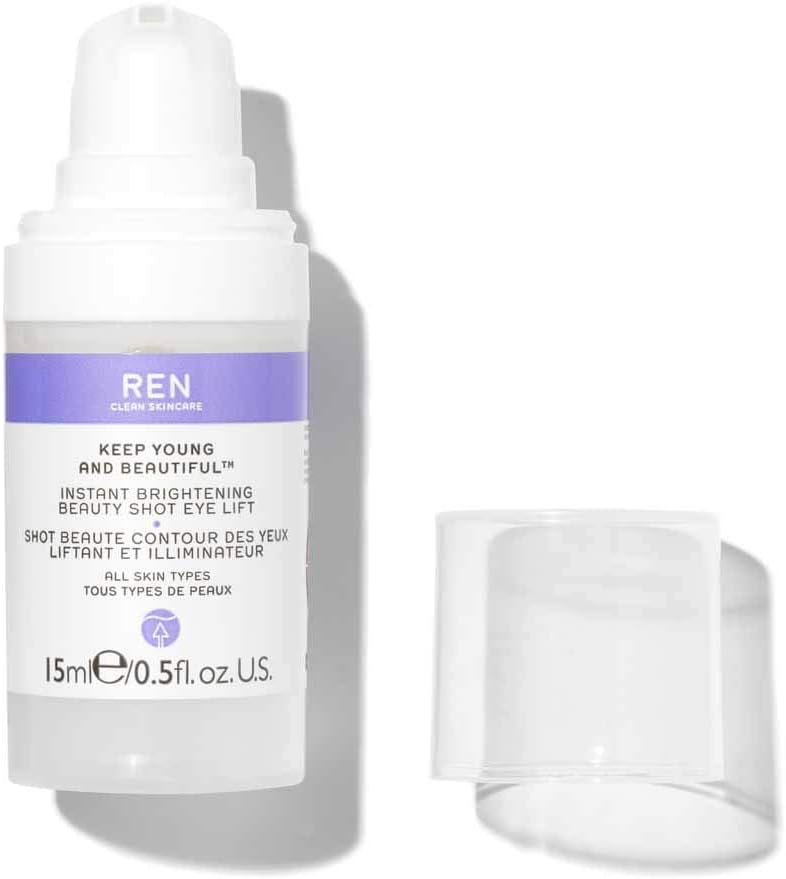 REN - Keep Young and Beautiful Instant Brightening Beauty Shot Eye Lift 15 ml, Cranberry, 15 ml (Pack of 1) - Image 3