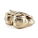 DELEBAO Infant Toddler Baby Soft Sole Tassel Bowknot Moccasinss Crib Shoes (6-12 Months, Gold)