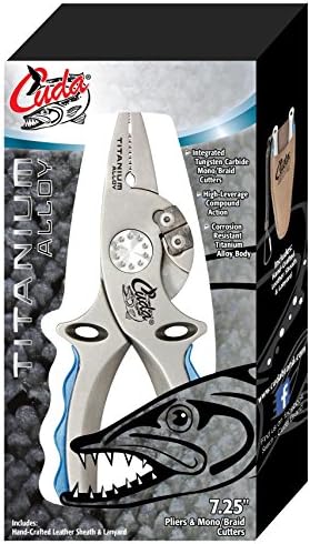 cuda titanium pliers