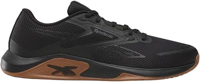 NANOFLEX TR 3 Zapatillas Deportivas para Hombre, Color Negro Lee 1 Gum/GREY6, Talla 42.5 EU
