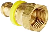 Anderson Metals Brass Push-On Swivel Hose