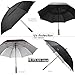 ZEKAR 54/62/68 inch Windproof Large Vented UV Protection and Classic Pongee Fabric Golf Umbrella, Double Canopy Rain Sun Oversized Stick Umbrellas Women Men