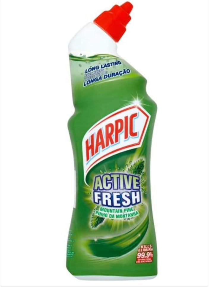 Harpic Active Fresh Mountain Pine 750ml Toilet Cleaner Gel