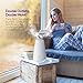 VAVA Humidifier with Remote Control, Two Type nozzles, Ultrasonic Floor Humidifiers for Home Bedroom, Adjustable Mist, Timer, Sleeping Mode and Low Water Protection - 3L/0.79 Gallon, US 110V(VA-AH012)