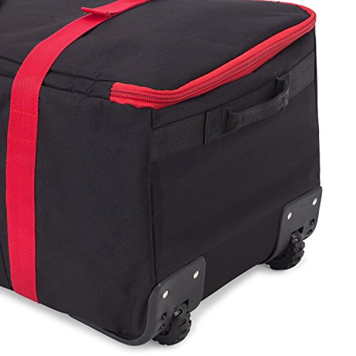 JLF | Airplane Friendly | Standard Checked Luggage | Lightweight Suitcase | 35" - 36" Travel Bag | Sized for 10', 11' Inflatable Stand Up Paddle Board SUP Kit (Wheeled Duffel Bag) - Thumbnail 3