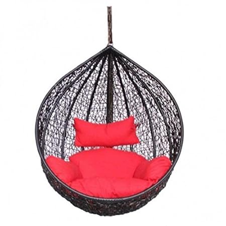 Wicker HUB GC409 Outdoor Swing Without Stand Black