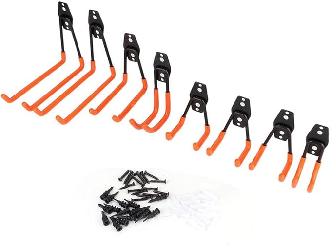 Ganchos en U, 8 piezas Ganchos dobles Ganchos de almacenamiento para