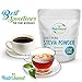 Organic 100% Pure Stevia Powder, 4 oz, Satisfies Sweet Cravings, Lowers Blood Sugar Levels for Diabetics, Bulk Powdered Stevia Extract Sweetener for Better Baking & Beverages, 800+ Servings by NatriSweet