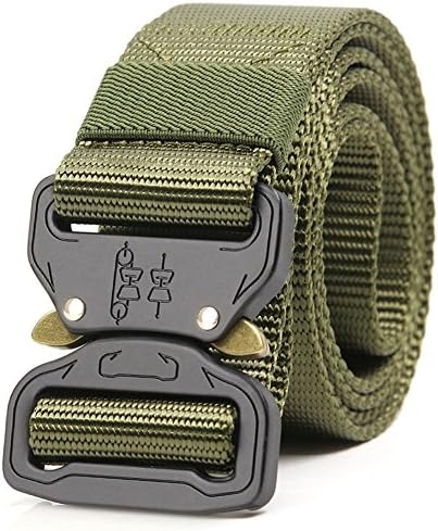 ALAIX Strong Cobra Tactical Belt Heavy-Duty Quick-Release Big and Tall 1.5" wide Green2