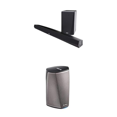 Denon HEOS HomeCinema HS2 Wireless Soundbar and Subwoofer Black