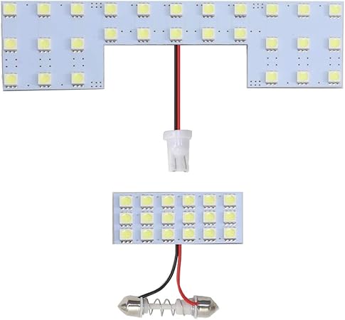 Amazon スズキ ワゴンr ワゴンr スティングレー Mh21s Mh22s Mh23s Smd Led ルームランプ 2 点 Led 46 連 純正 交換 用 ルームランプ 車 バイク