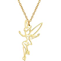 Amazon.com: Gold Plated Disney Tinkerbell Fairy Wings AAAAA ...