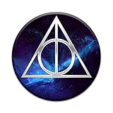 Deathly Symbol Hallows Triangle 2 Sticker Set for Pop Grip Stent for Phones and Tablets (Stickers Only)