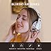 Bluedio A (Air) Stylish Fashionable Wireless Bluetooth Headphones with Microphone HD Diaphragm Twistable Headband 3D Surround Sound (White)