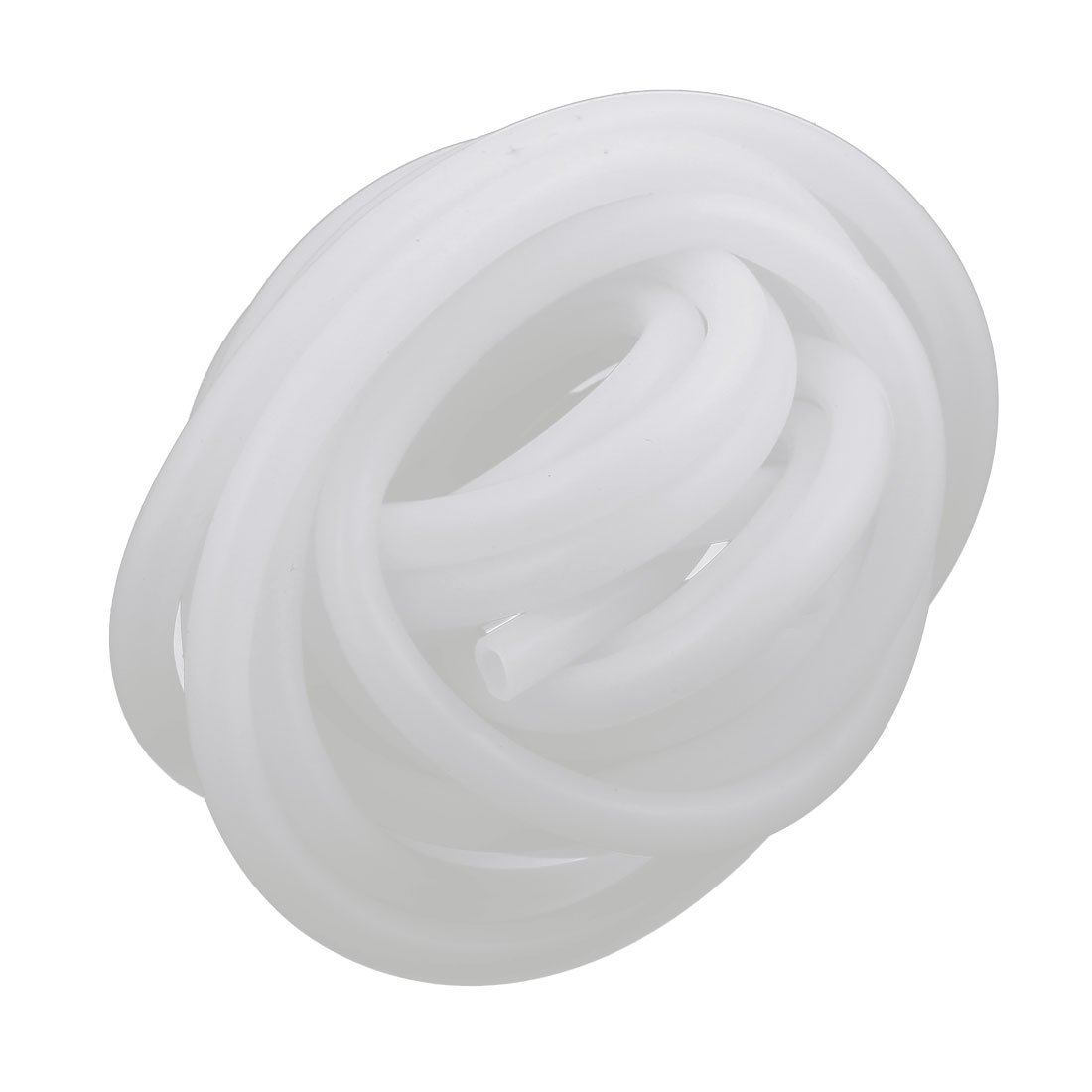 Sourcingmap 5mm x 8mm High Temp Resistant Flexible Silicone Tube Hose Pipe 5M Length