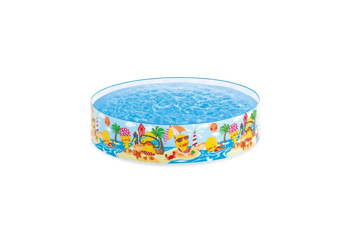Intex 4' Duckling Snapset Pool Multi-Colour