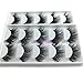 3D Mink False Eyelashes LASGOOS 100% Siberian Mink Luxurious Fluffy Volume Messy Cross Light Weight Long 5 Pairs x 2 Wholesale Fake Eye Lashes A11