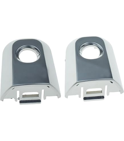 Amazon.com: Front Left Exterior Door Handle Cap Chrome w/Key Hole