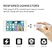 Tenfly Upgrade 3ft/1M LED Flash Slowly Breathe Glow in Dark Lightning Cable Charging Cords & Sync USB Data Cables for iOS
