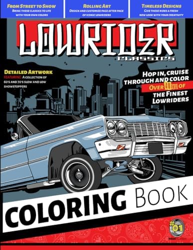 Amazon.com: Lowrider: Coloring Book: 9798861357807: Activity Books